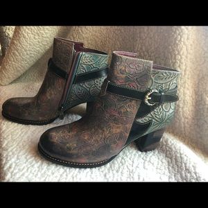 Spring Step L'Artiste Ankle Boots *New-Never worn